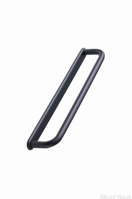 D-Lite 160 avlångt möbelhandtag, metall, mattsvart