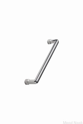 Equester 160 metall avlångt möbelhandtag Silver Nickelpläterad