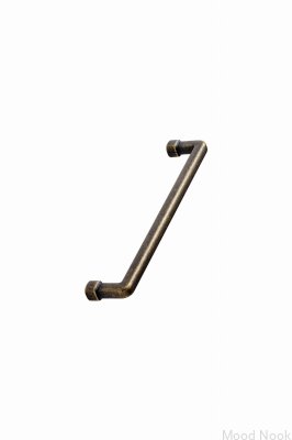 Equester 160 avlångt möbelhandtag, metall, antik, guld
