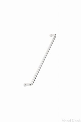 Equester 320 Metall avlångt möbelhandtag Silver Nickelpläterad