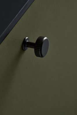 Villa Round 30 Gun-Metal möbelknopp