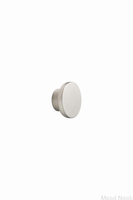Circle 50 Metall Silver Möbelknopp