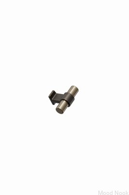 T-Bar Bond Knopp 50 Aluminium Möbelknopp Borstad Guld med Antikbrons