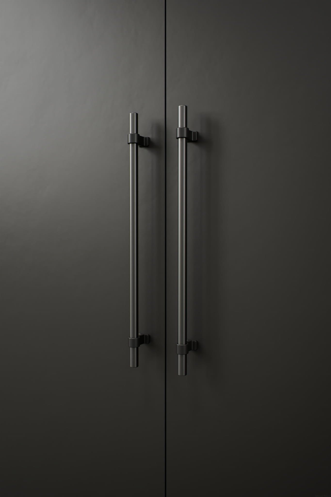 557020320-99/74--Uchwyt-meblowy-podłużny-Bond-Handle-320-Aluminiowy-Gun-Metal-Furnipart-Mood-Nook_2