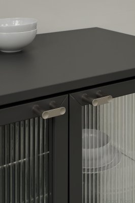 Möbelknopp Punto 32 Metall Silver Nickelpläterad