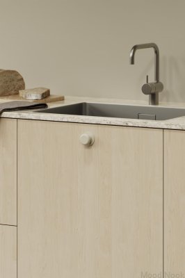 Möbelknopp Colette 16 Metallgul