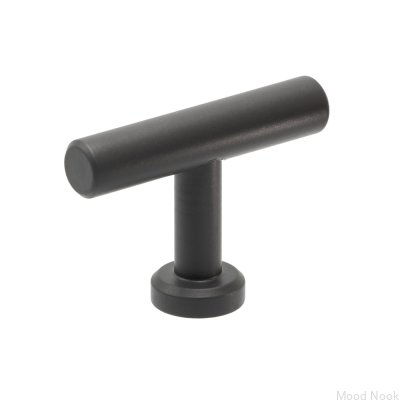 T-Bar Viva Steel Grafit möbelknopp