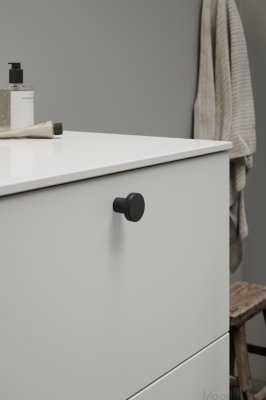 Dot 30 Mattsvart möbelknopp