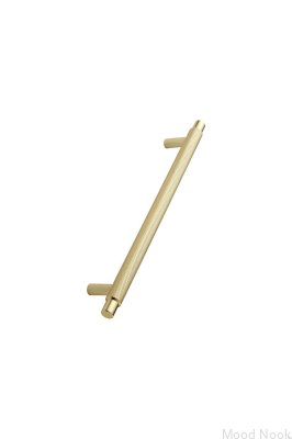 Manor Long 640 guld avlångt möbelhandtag