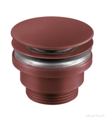 Tapón Emergente Universal para Lavabo 74400 Latón Marrón Rojizo