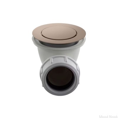 Tapón de bañera emergente 22200 Latón Greige