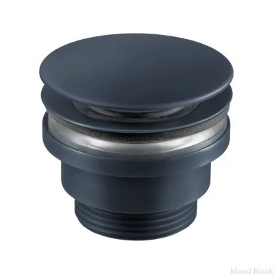 Tapón de lavabo emergente universal 74400 Azul Profundo Latón