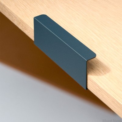 Dölj 120 möbelhandtag i metallkant Deep Blue