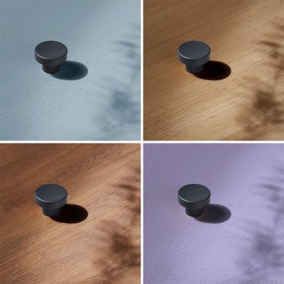 Cirkulär 33 Möbelknopp Deep Blue i metall