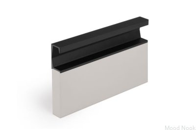 Tirador para mueble empotrado Six 447 Aluminio Negro