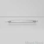 Zdjecie uchwytu Pull Bar Plate Linear stalowy frontalnie