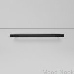 Zdjecie uchwytu Pull Bar Plate medium czarnego frontalnie