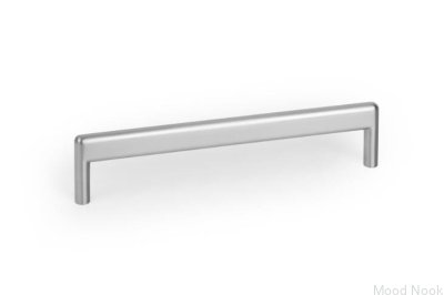 Uchwyt meblowy podłużny Beam 160 Metalowy Nikiel Szczotkowany