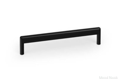Uchwyt meblowy podłużny Beam 160 Metalowy Czarny Mat