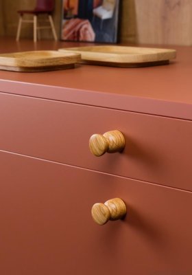 Gałka meblowa Piece 25 Drewniana Dębowa