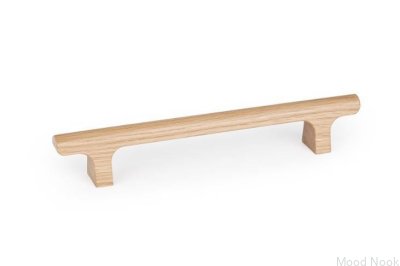 Uchwyt meblowy podłużny Hinoki Wood 160 Drewniany Dębowy Nielakierowany