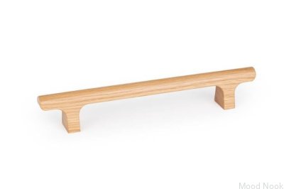 Uchwyt meblowy podłużny Hinoki Wood 160 Drewniany Dębowy