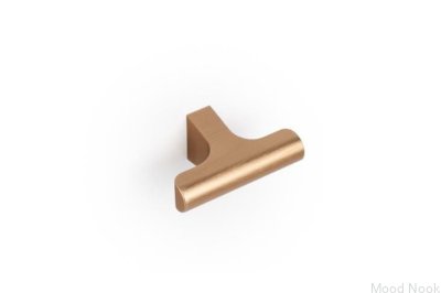 Gałka meblowa T-Bar Hinoki 60 Aluminiowa Złota Szczotkowana Cava