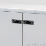 Zdjecie galki Linear Plate Gun metal
