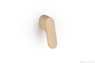 Luv Trä Trä Ek Möbelknopp Olackerad