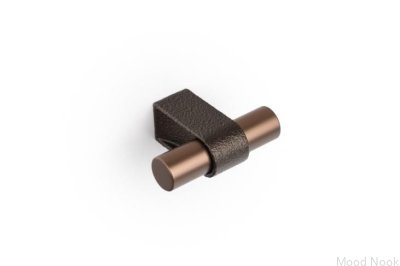 Gałka meblowa T-Bar Casey 60 Aluminiowa Brązowa Matowa