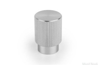 Arpa Aluminium Silver Borstad Möbelknopp