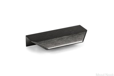 Uchwyt meblowy krawędziowy Vann 100 Aluminiowy Czarny Tytanowy 