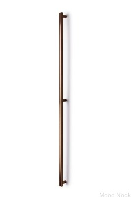 Uchwyt meblowy podłużny dwustronny Moon 1056 Aluminiowy Brąz Szczotkowany