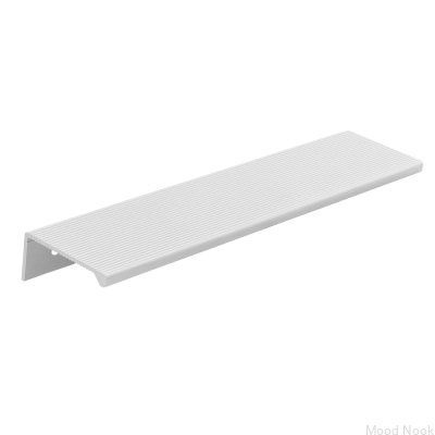Мебельная ручка Square Aqua 190 из алюминия с белым краем