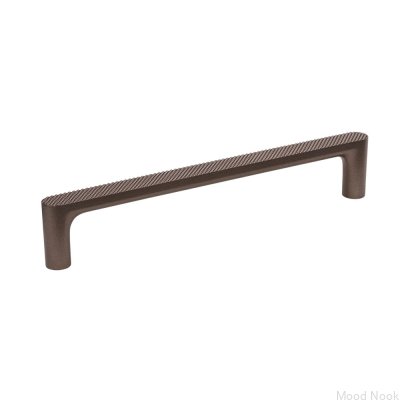 Vibe Grip 160 metall mörkbrunt långsträckt möbelhandtag