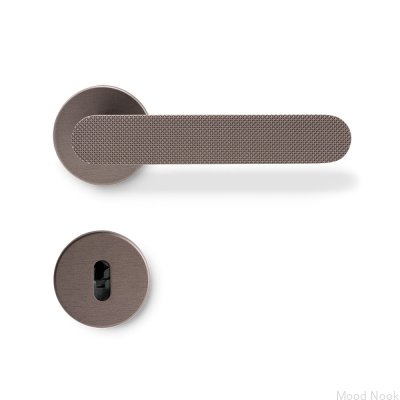 Vibe Grip Aluminium Dörrhandtag Mörkbrun Skandinavisk Standard