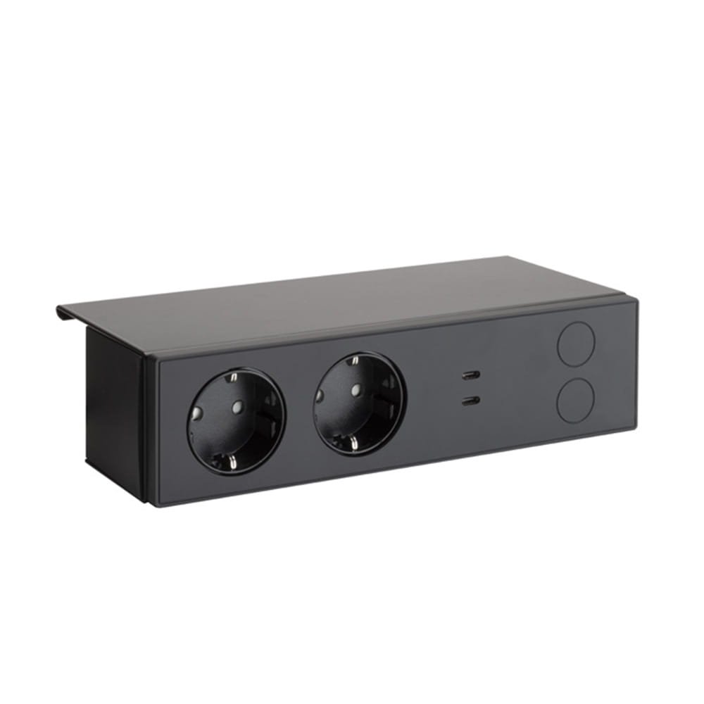973810--Gniazdo-zasilania-Nety-D-M-75W-max-230/24V-DC-Aluminiowe-Matowe-Czarne-Beslag-Design-MoodNook_1