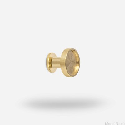 Настенная вешалка Ina S Short W Латунь, Матовый Неокрашенный