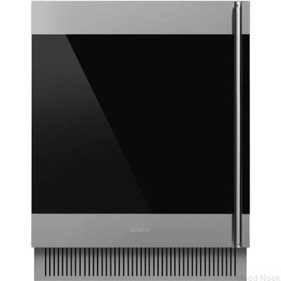 Chłodziarka na wino 82 cm Classica CVI338LX3 Stal Nierdzewna z Czarnym Szkłem