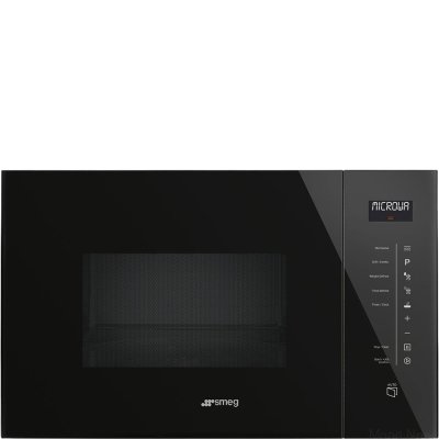 Kuchenka mikrofalowa z funkcją grill 25l Linea 6 funkcji Czarne Szkło