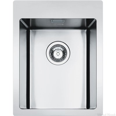 Évier Mira LFT34RS, 1 bac, acier inoxydable