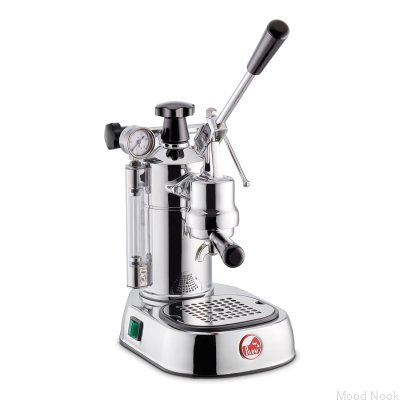 Cafeteira profissional Lusso com alavanca