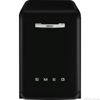 Zmywarka 50's Style LVFABBL3 3 kosze Czarna (chromowany uchwyt)