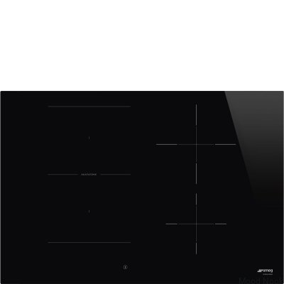 Płyta indukcyjna 70 Universal SI1M4744D 4 strefy grzejne Czarne Szkło