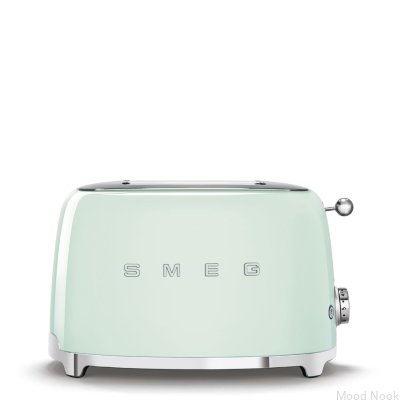 2 skiva brödrost 50's Style Green