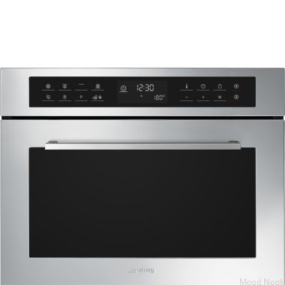 Piekarnik elektryczny z funkcją mikrofali 45 Selezione 8 funkcji pieczenia Stal Nierdzewna