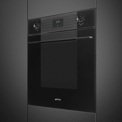 Piekarnik 60 Linea SF6100VB3 6 funkcji pieczenia Czarny