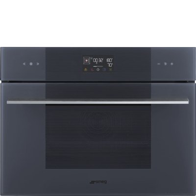 Four avec fonction vapeur 45 Linea 12 fonctions de cuisson Gris