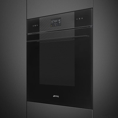 Piekarnik z funkcją pary 60 Linea SOP6102S2PB3 12 funkcji pieczenia Czarny