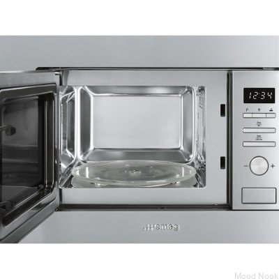 Kuchenka mikrofalowa z funkcją grill 17l Universal 5 funkcji Stal Nierdzewna
